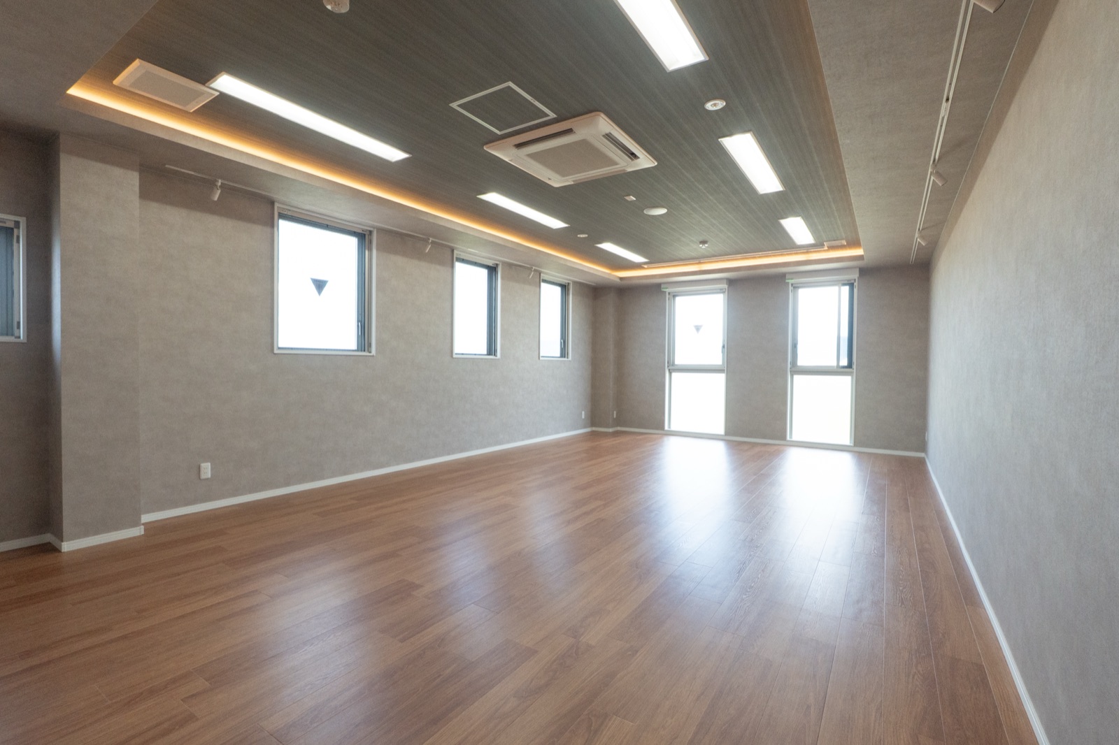 間接照明の部屋